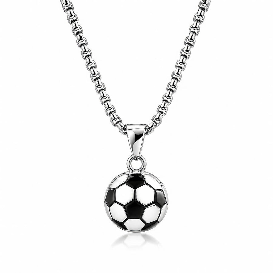 Men's Sport Soccer Ball Necklace