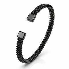 Men's Black Élise Bracelet
