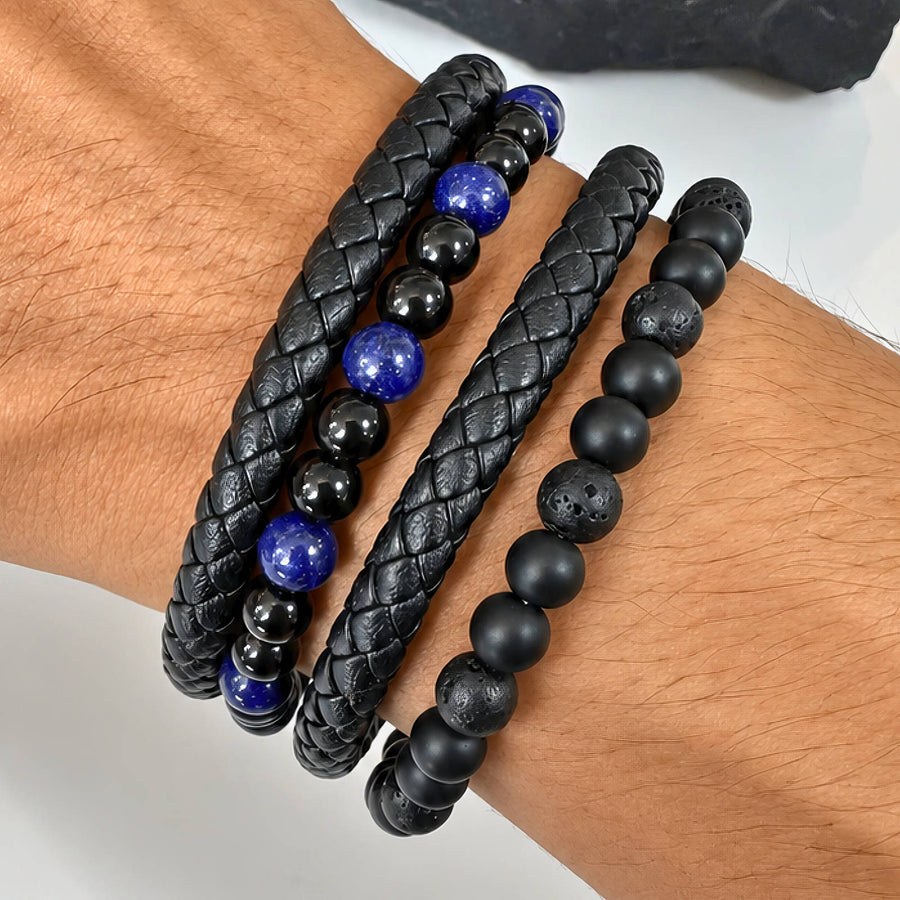 Men's Black Manon Bracelet